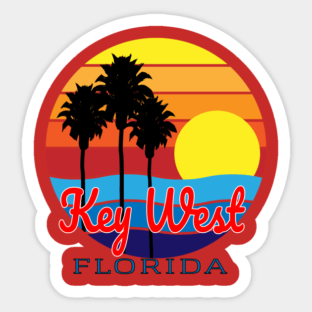 Key West Florida Sticker by Journees